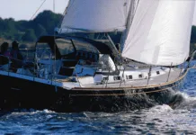 Tartan 3700. Photo courtesy of Tartan Yachts.